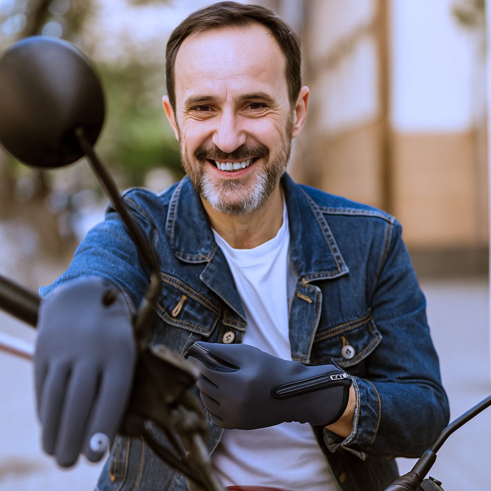 SkyGrip® – Libera tus manos. Vive tu ruta.